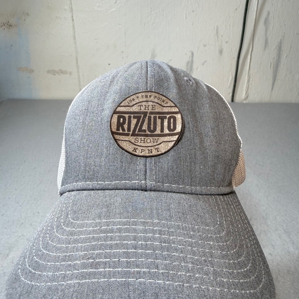 The‎ Rizzuto Show Gray Trucker Hat Mesh Back Adjustable Snapback